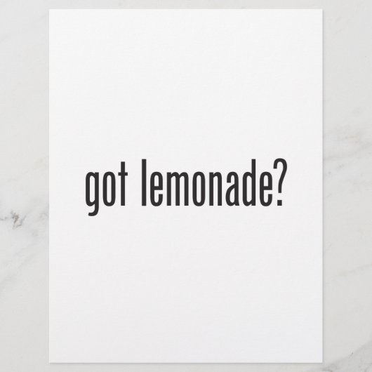 got lemonade (Front)