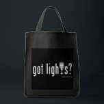 got lights? Grocery Tote<br><div class="desc">Copyright ELNEL Consulting, LLC</div>