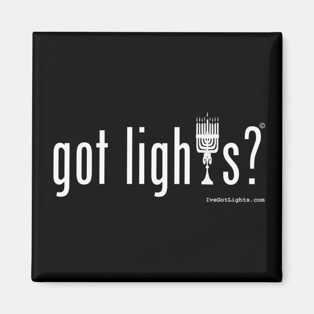 got lights? Refrigerator Magnet (Front)