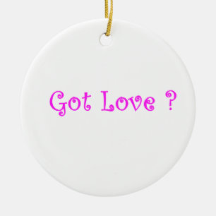 Got Love-circle ornament
