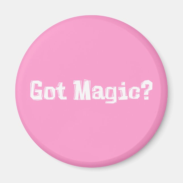 Got Magic Gifts Magnet (Front)