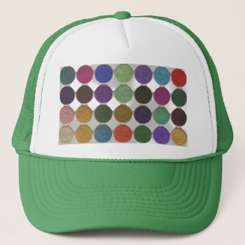 Got Makeup? - Eyeshadow Palette Trucker Hat by BonniePhantasm at Zazzle
