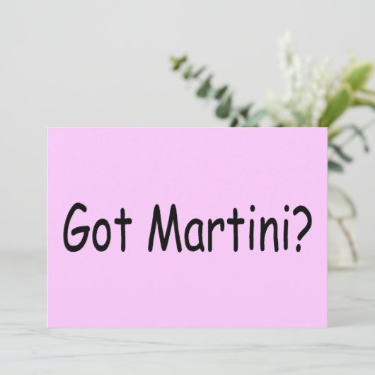 Got Martini (Standing Front)