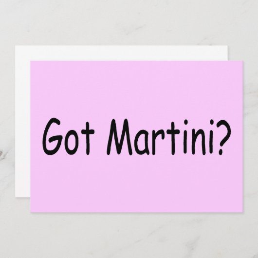Got Martini (Front/Back)