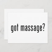 Got Massage? (Front/Back)