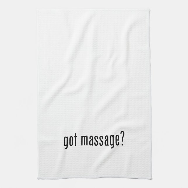 Got Massage? Towel (Vertical)