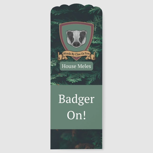 GOT Meles Theme Bookmark (Front)