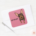 Got Min Pin Miniature Pinscher (Chocolate) Sticker | Zazzle