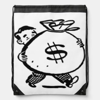 Got Money ? Drawstring Bag by Awesoma at Zazzle