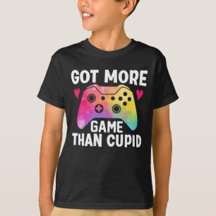 Got More Game Than Cupid Valentine Video Game T-Shirt