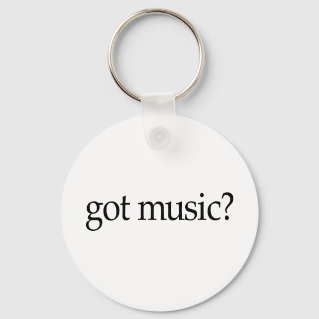 Got Music Keychain (Front)