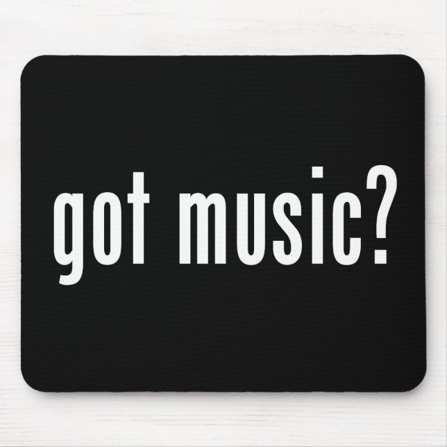 Got Music Mouse Pad (Front)