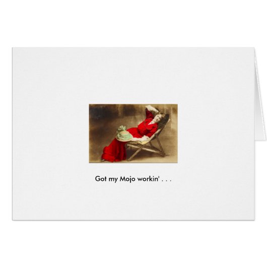 Got my Mojo workin' . . . Cards (Front Horizontal)