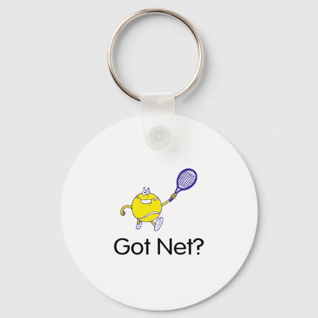 Got Net? (Tennis) Keychain (Front)