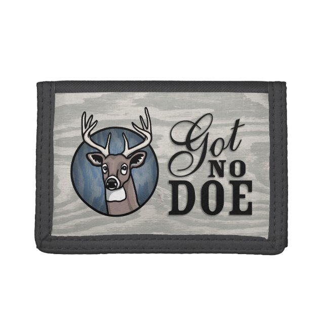 Got No Doe Tri-fold Wallet (Front)