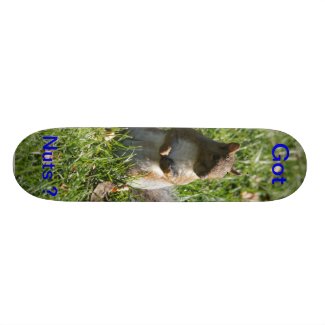 Got nuts ? Skateboard
