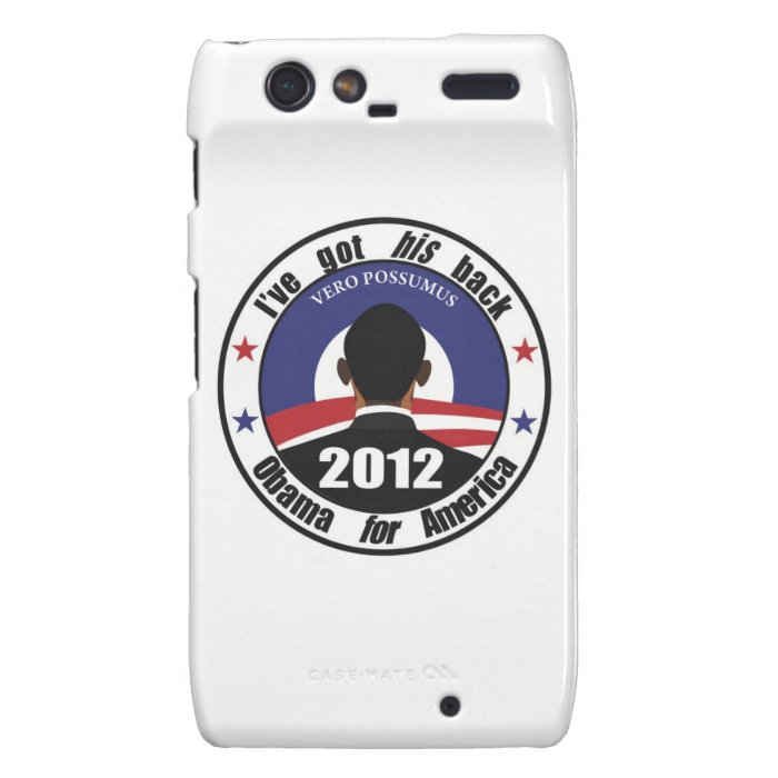 got Obama's back Motorola Droid RAZR Covers