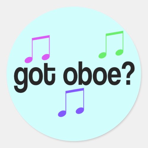 Got Oboe Sticker