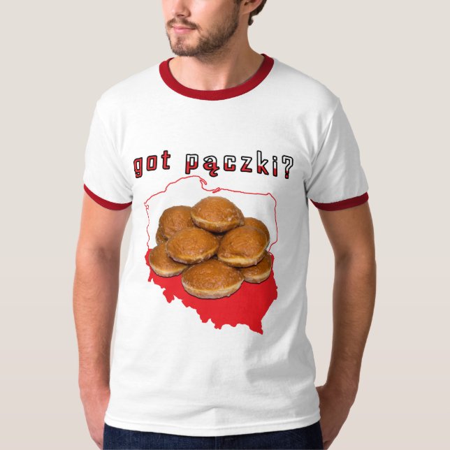 got paczki? Polish Map T-Shirt (Front)
