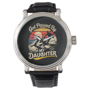 Got Passed By My Daughter Funny Skiing Ski Lover Watch