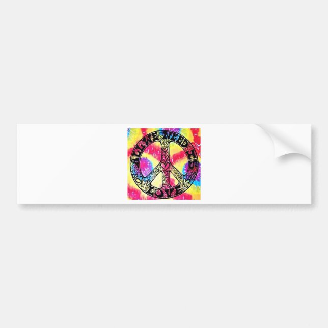 Got Peace?  All You Need is Love Bumper Sticker (Front)