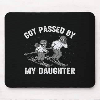 Got Ped By My Daughter Funny Skiing _7  Mouse Pad