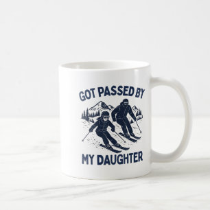 Got Ped By My Daughter Funny Skiing Coffee Mug
