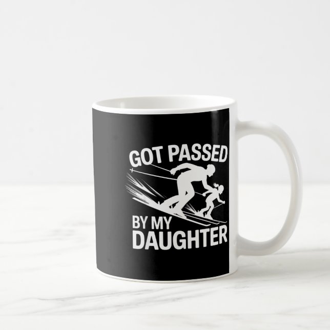 Got Ped By My Daughter Ski  Coffee Mug (Right)