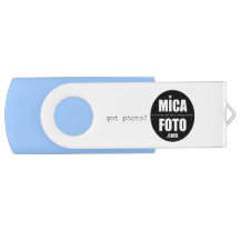 got photo MICAFOTO USB drive baby blue