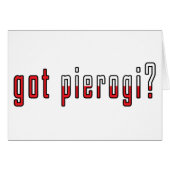 got pierogi? Flag (Front Horizontal)