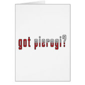 got pierogi? Flag (Front)
