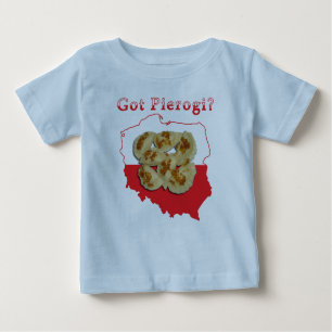 Got Pierogi Polish Map Baby T-Shirt