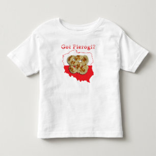 Got Pierogi Polish Map Toddler T-shirt