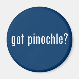 got pinochle? magnet