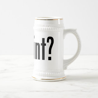 got pint? beer stein