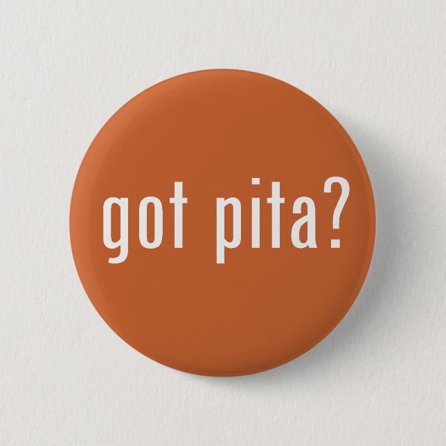 got pita? button (Front)