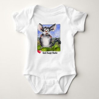 Got Poopy Pants Cartoon Funny Baby Baby Bodysuit