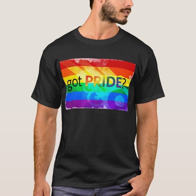Got Pride LGBT Flag T-Shirt (Front)