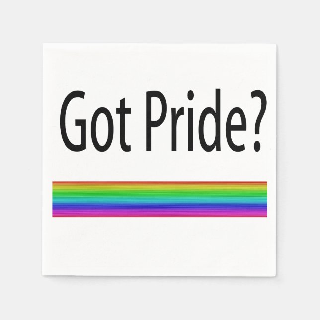 Got Pride? Napkins (Front)
