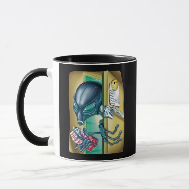 GOT PROTOPLASM ALIEN - FRIDGE by Jeff Willis Art Mug (Left)