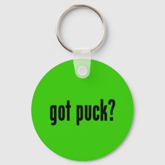 got puck? keychain