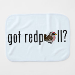 got redpoll? Burp Cloth
