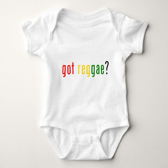 got reggae? baby bodysuit (Front)