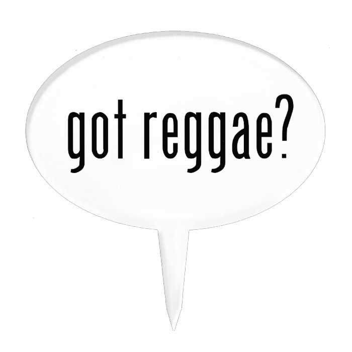 got reggae? cake topper