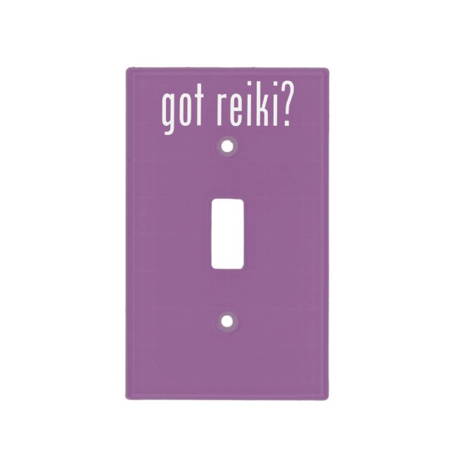 Got Reiki? Light Switch Cover (Front)
