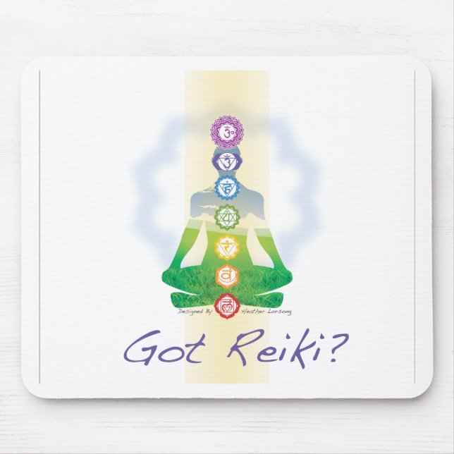 Got Reiki? Mouse Pad (Front)