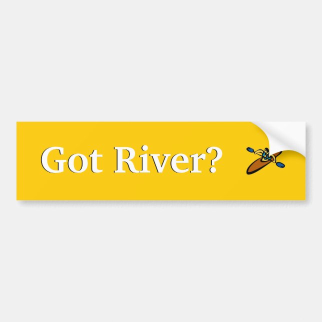 Got River? Bumper Sticker (Front)