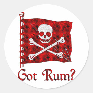 Got Rum? Classic Round Sticker