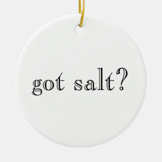 got salt?/got lime? ornament