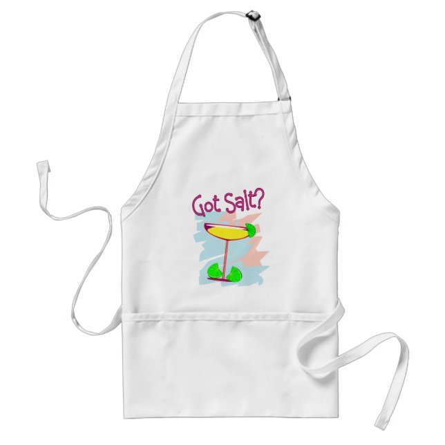 Got Salt?  Margarita Lovers T-Shirts & Gifts Adult Apron (Front)